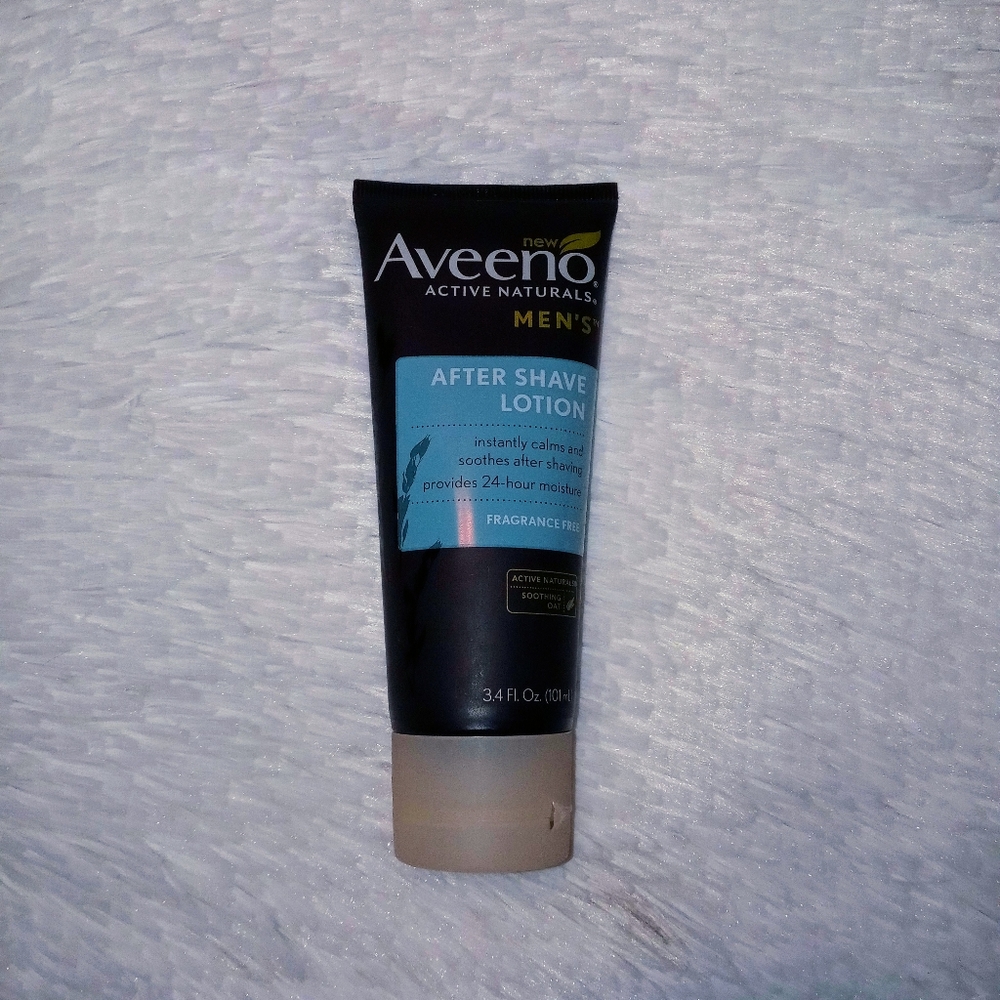 Aveeno Active Naturals Men's After Shave Lotion 3.4 FL OZ(101mL) Rare
